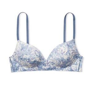 Victorias Secret Floral Blue Women's Bra 36D